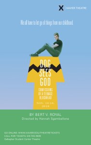 DOG SEES GOD hires poster