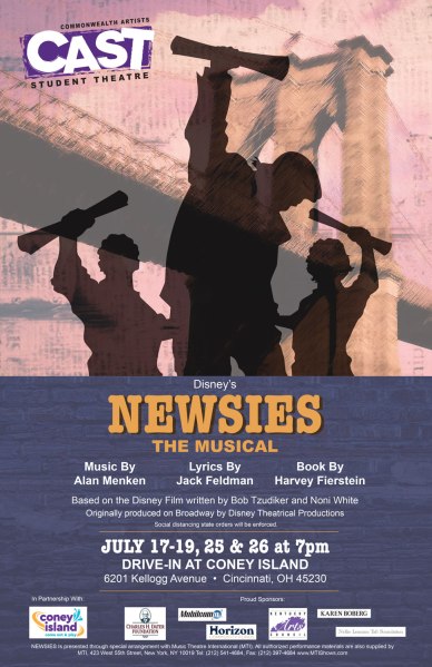 CAST_Newsies logo