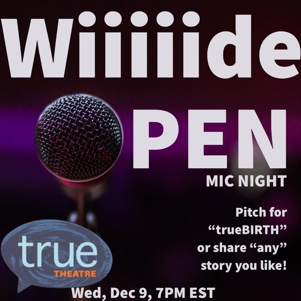 TT_Open Mic trueBIRTH logo