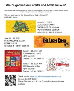 Cooper HS Drama Camp