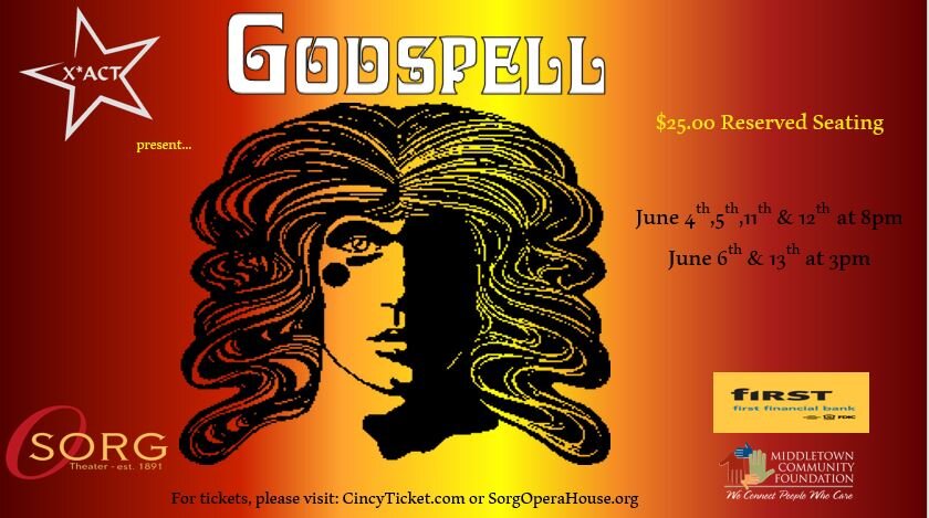 XACT_Godspell logo