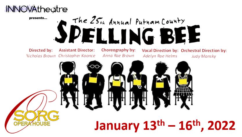 INNOVA_25th Annual Putnam County Spelling Bee logo