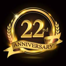 22nd anniversary