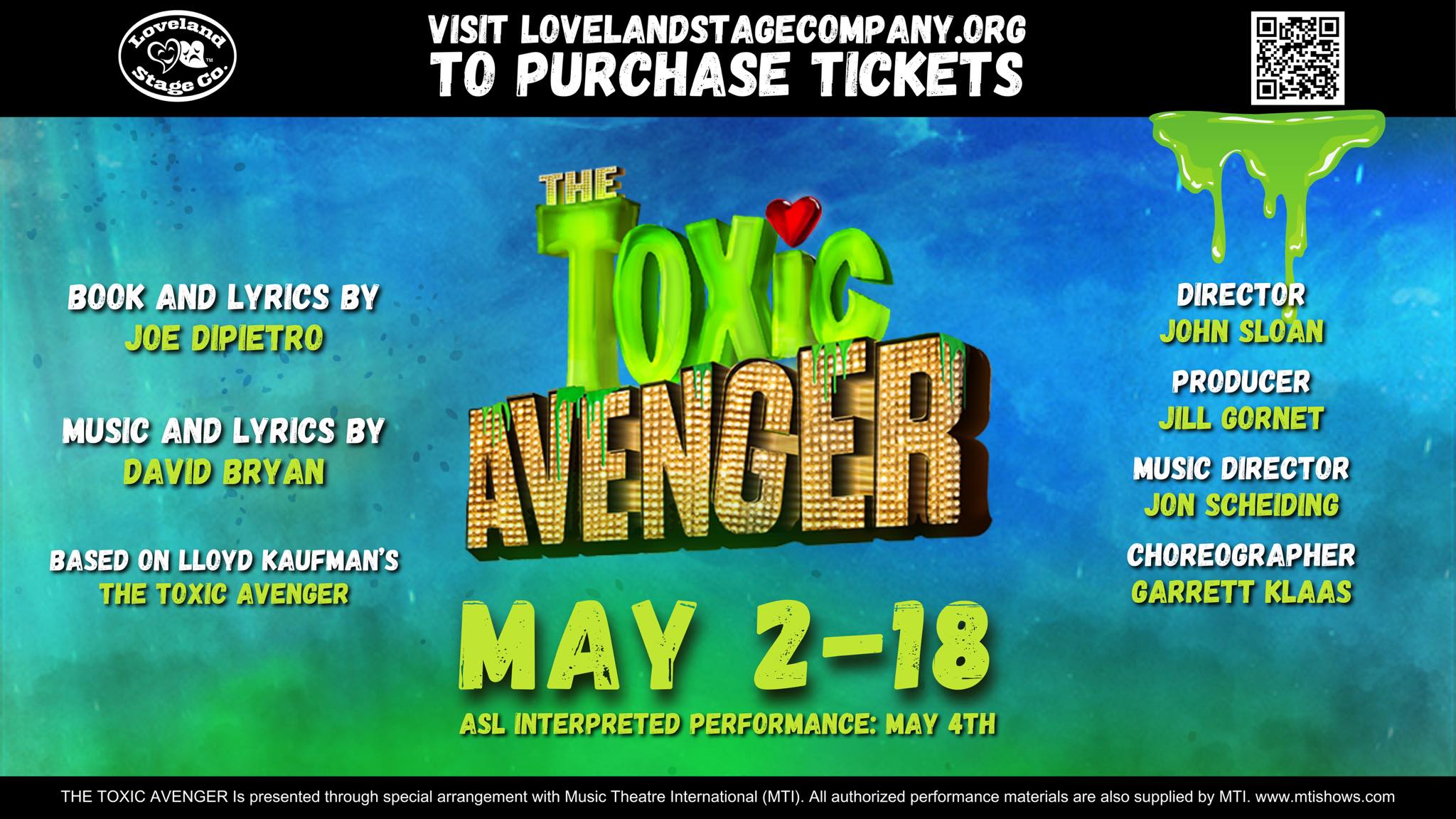 THE TOXIC AVENGER Runs May 2-18 | Behind the Curtain Cincinnati